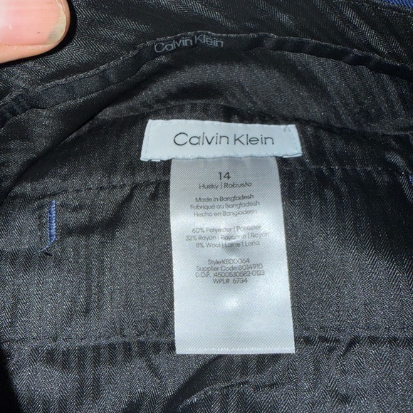 Calvin Klein Kids Navy Blue Casual Pants - Picture 8 of 9
